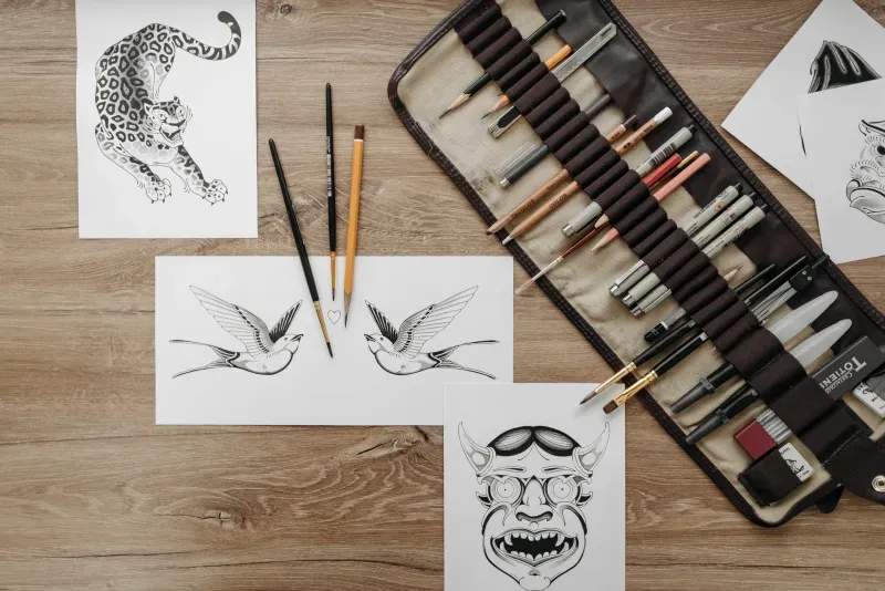 季節キャンペーンのためのブランドイラスト制作ワークフローの例